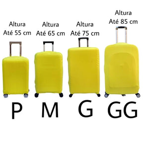 Proteja sua mala preferida - Capa De Mala De Viagem Lisa