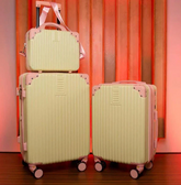 2 Malas de Viagem + Frasqueira | Cadeado Numérico | Padrão Anac | Rodinhas 360°