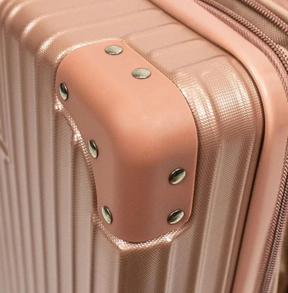 2 Malas de Viagem + Frasqueira | Cadeado Numérico | Padrão Anac | Rodinhas 360°