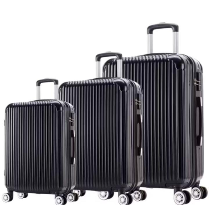 Conjunto com 3 Malas de viagem P-M-G Premium | Rodinhas 360° | Cadeado Numérico | (P) 10Kg , (M) 23Kg, (G) 32Kg