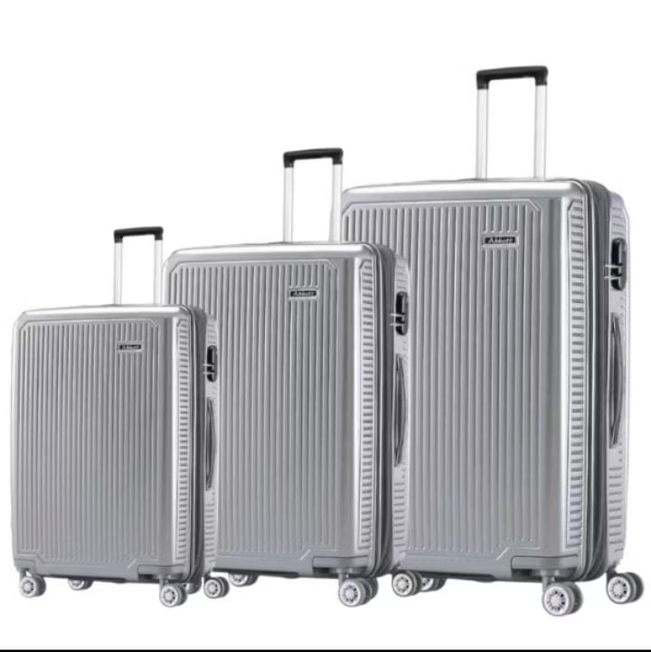Conjunto com 3 Malas de viagem P-M-G Premium | Rodinhas 360° | Cadeado Numérico | (P) 10Kg , (M) 23Kg, (G) 32Kg